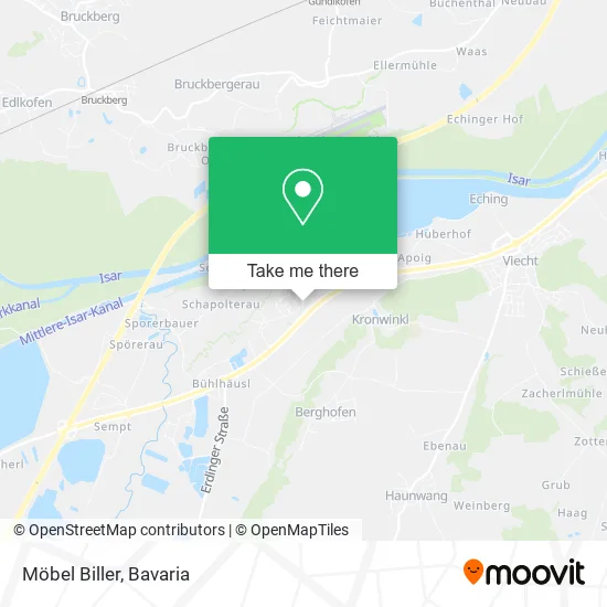 Карта Möbel Biller