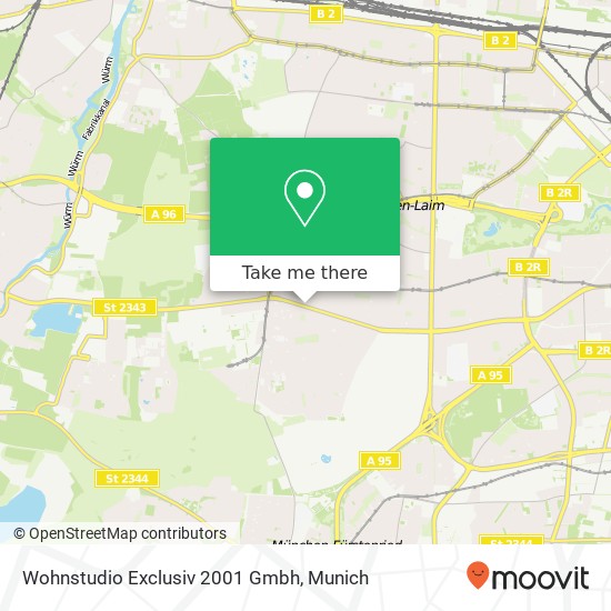 Wohnstudio Exclusiv 2001 Gmbh map