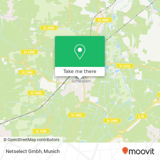 Netselect Gmbh map