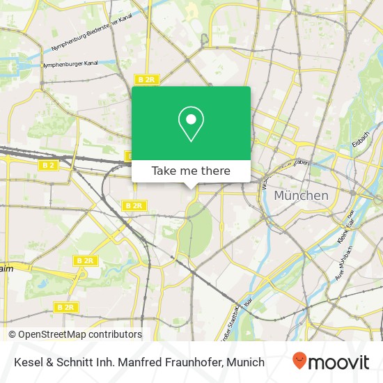 Kesel & Schnitt Inh. Manfred Fraunhofer map