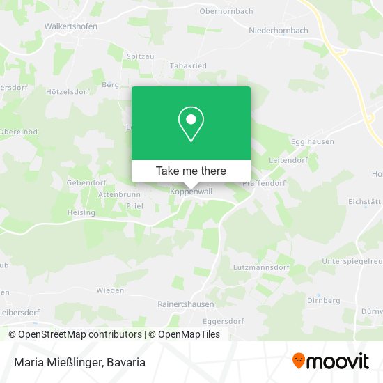 Maria Mießlinger map