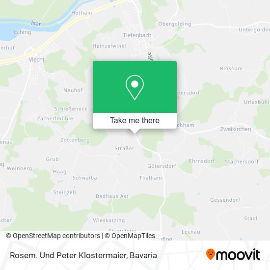 Rosem. Und Peter Klostermaier map