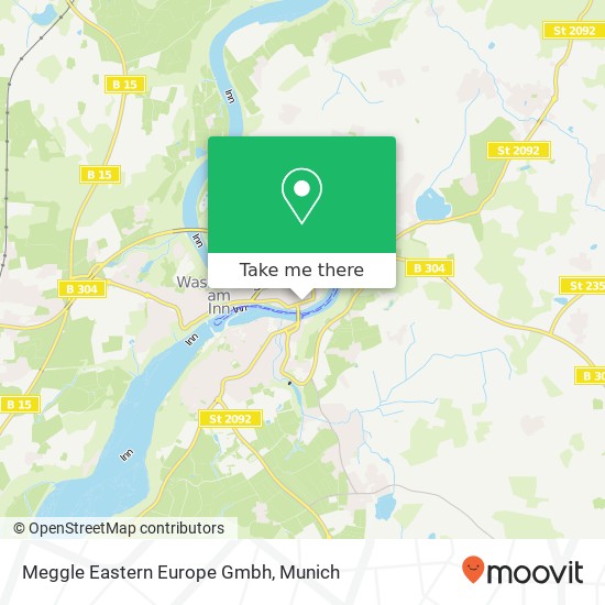 Meggle Eastern Europe Gmbh map