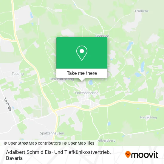 Карта Adalbert Schmid Eis- Und Tiefkühlkostvertrieb