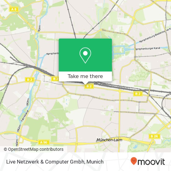 Live Netzwerk & Computer Gmbh map