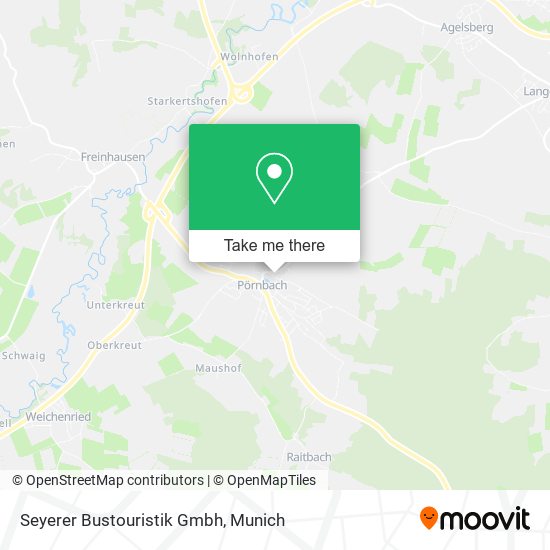 Seyerer Bustouristik Gmbh map