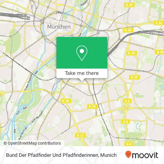 Bund Der Pfadfinder Und Pfadfinderinnen map