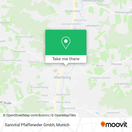Sanivital Pfaffeneder Gmbh map
