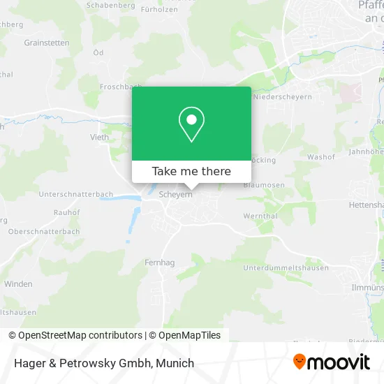 Карта Hager & Petrowsky Gmbh