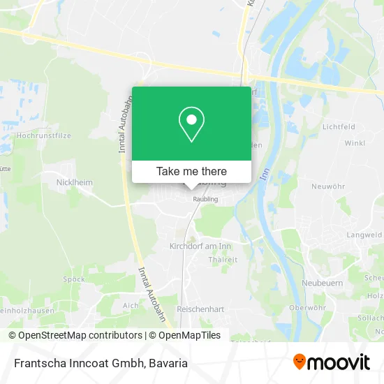 Карта Frantscha Inncoat Gmbh