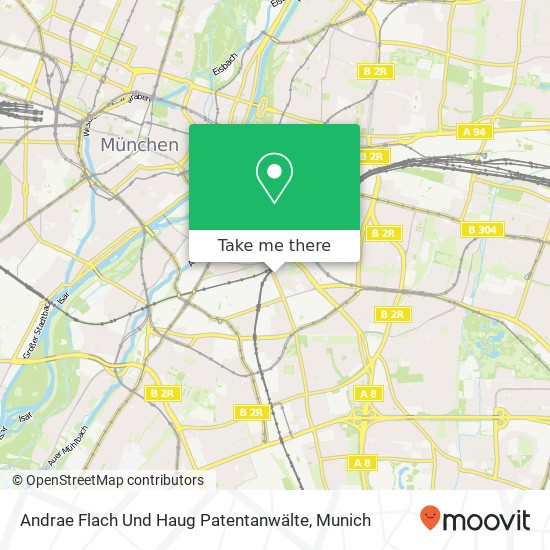 Andrae Flach Und Haug Patentanwälte map