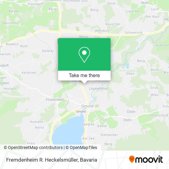 Карта Fremdenheim R. Heckelsmüller