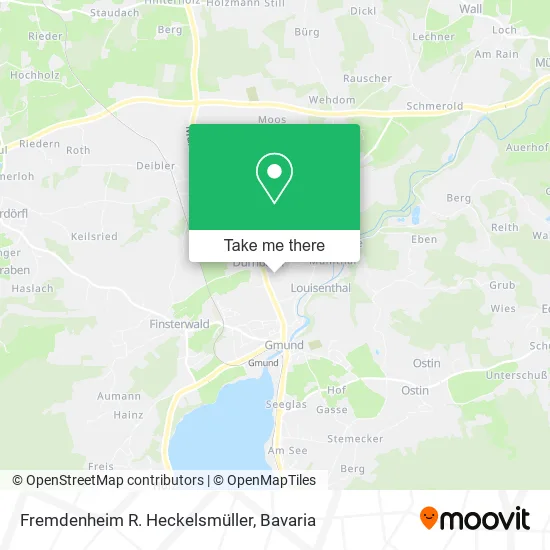 Карта Fremdenheim R. Heckelsmüller