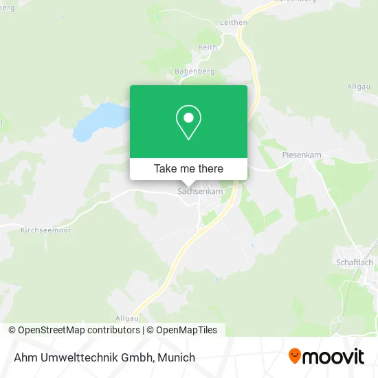 Карта Ahm Umwelttechnik Gmbh