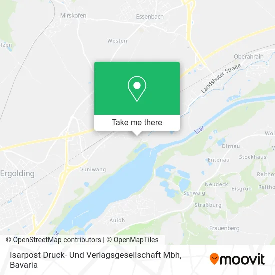 Карта Isarpost Druck- Und Verlagsgesellschaft Mbh