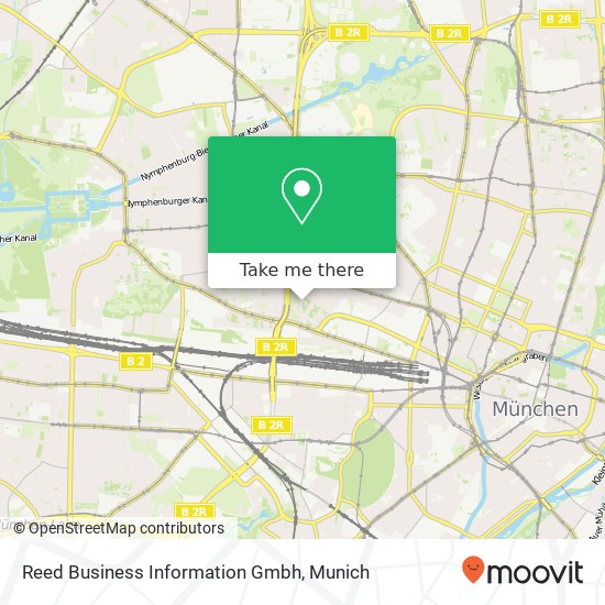 Reed Business Information Gmbh map