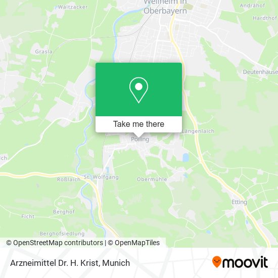 Arzneimittel Dr. H. Krist map