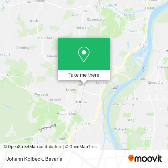 Карта Johann Kolbeck