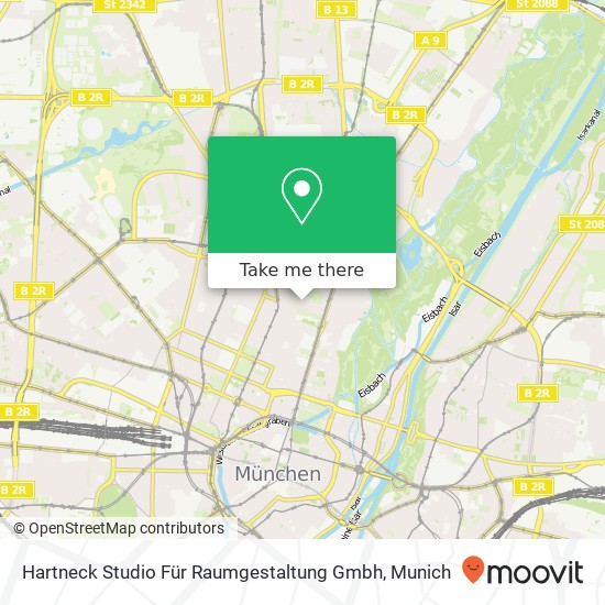 Hartneck Studio Für Raumgestaltung Gmbh map