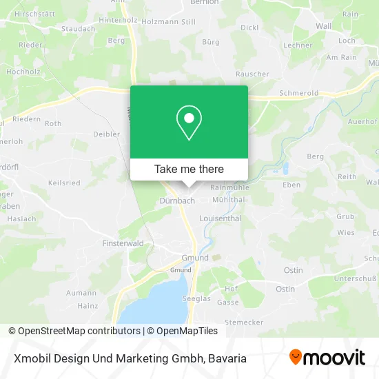Карта Xmobil Design Und Marketing Gmbh