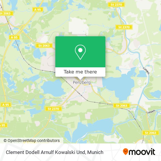 Карта Clement Dodell Arnulf Kowalski Und