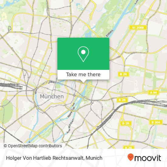 Holger Von Hartlieb Rechtsanwalt map