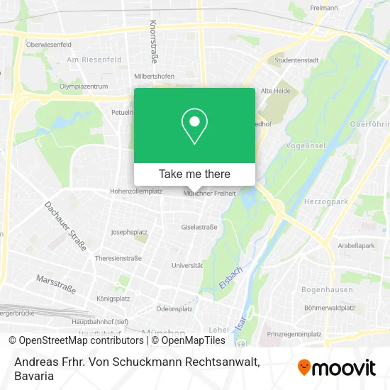 Карта Andreas Frhr. Von Schuckmann Rechtsanwalt