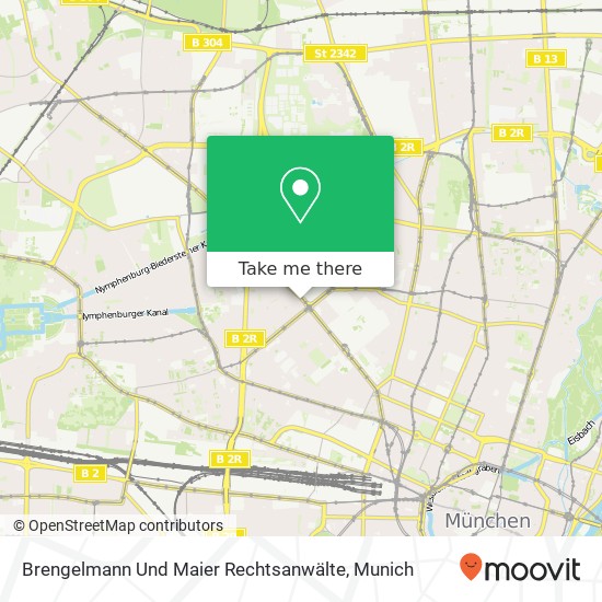 Brengelmann Und Maier Rechtsanwälte map