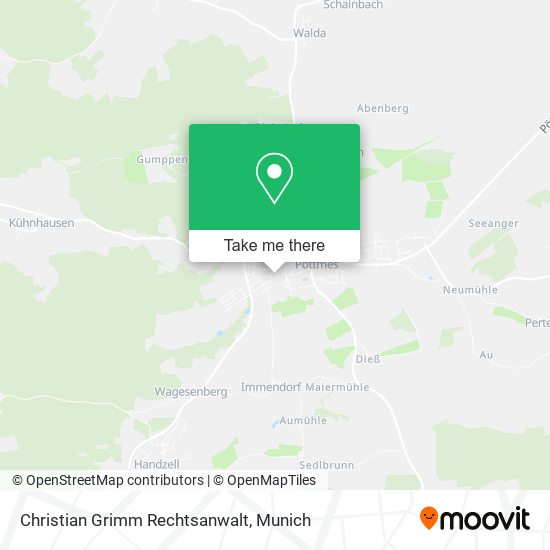Christian Grimm Rechtsanwalt map