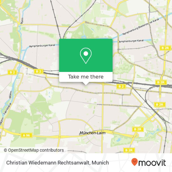 Christian Wiedemann Rechtsanwalt map