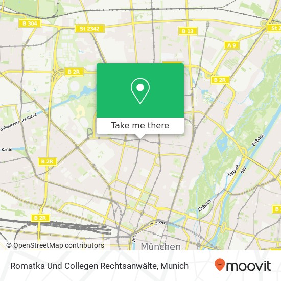 Romatka Und Collegen Rechtsanwälte map