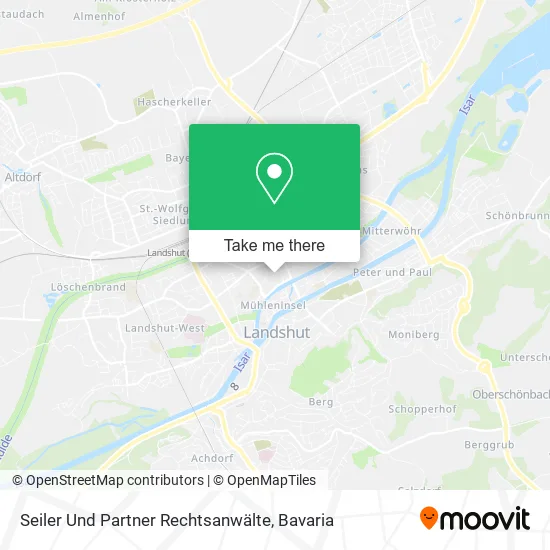 Карта Seiler Und Partner Rechtsanwälte