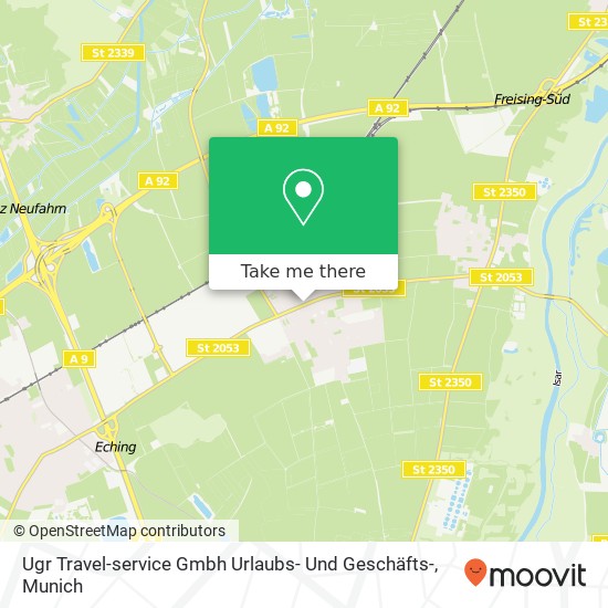 Ugr Travel-service Gmbh Urlaubs- Und Geschäfts- map