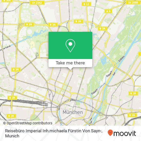 Reisebüro Imperial Inh.michaela Fürstin Von Sayn- map