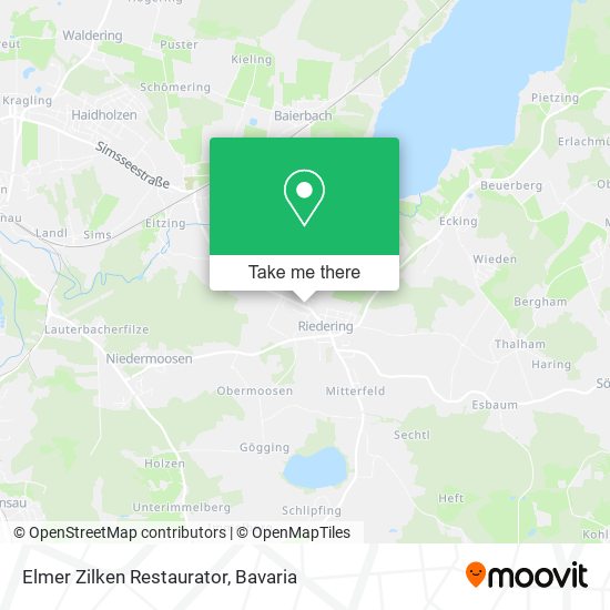Elmer Zilken Restaurator map
