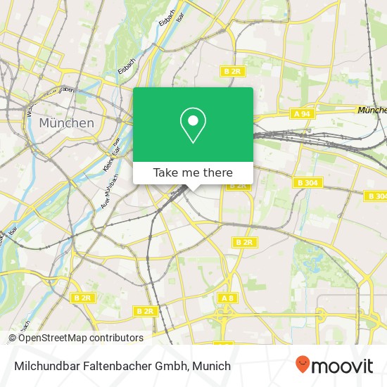 Milchundbar Faltenbacher Gmbh map