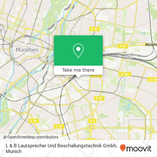 L & B Lautsprecher Und Beschallungstechnik Gmbh map