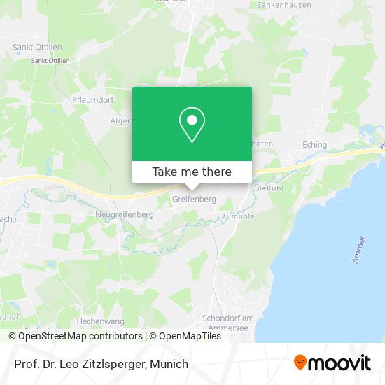 Prof. Dr. Leo Zitzlsperger map