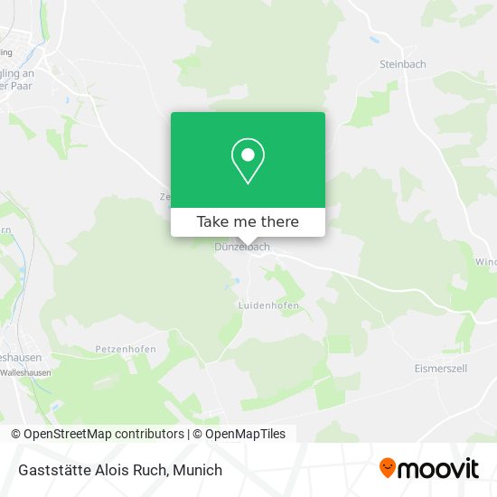 Gaststätte Alois Ruch map