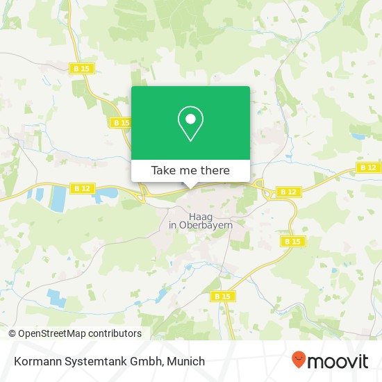 Kormann Systemtank Gmbh map