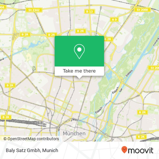 Baly Satz Gmbh map