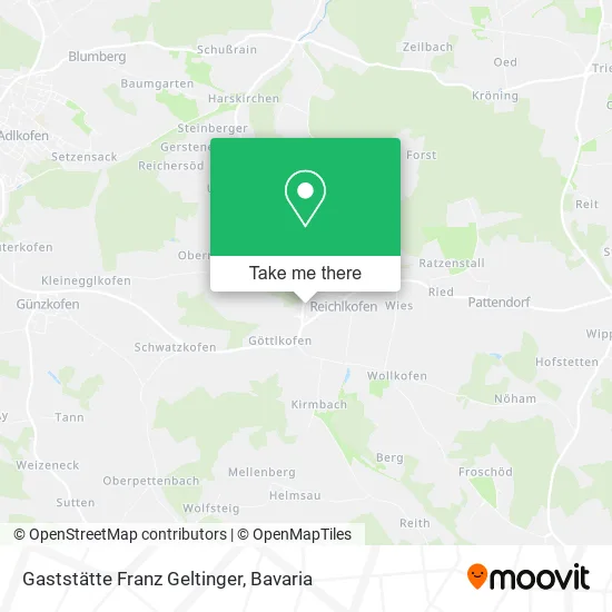 Карта Gaststätte Franz Geltinger