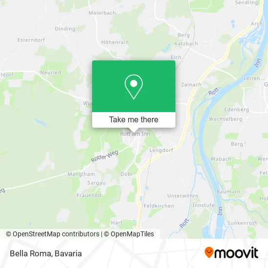 Карта Bella Roma