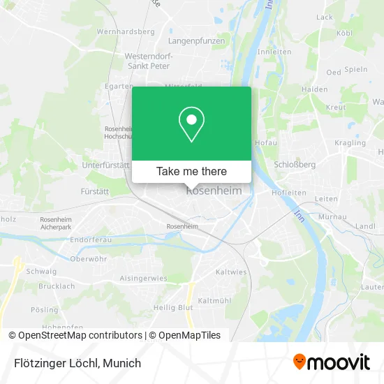 Карта Flötzinger Löchl