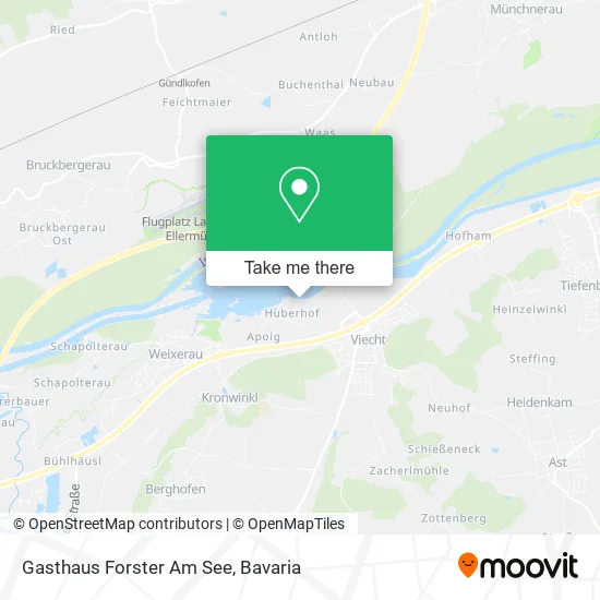 Карта Gasthaus Forster Am See