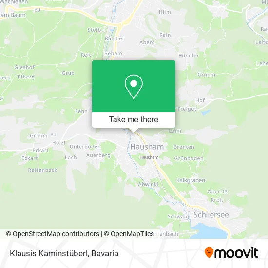 Карта Klausis Kaminstüberl
