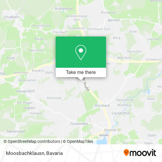 Карта Moosbachklausn