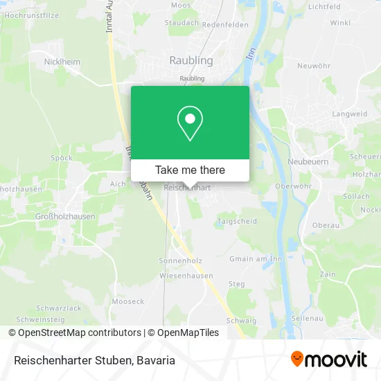 Карта Reischenharter Stuben