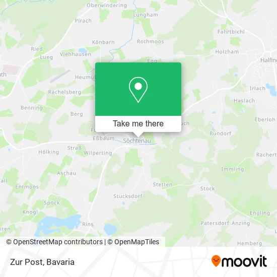 Карта Zur Post