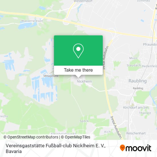 Vereinsgaststätte Fußball-club Nicklheim E. V. map